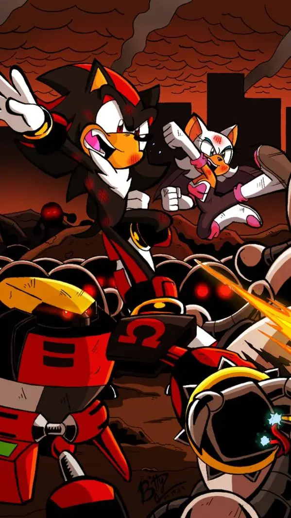 ai character: Team Dark background