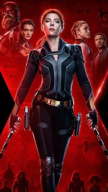 ai character: Black Widow background