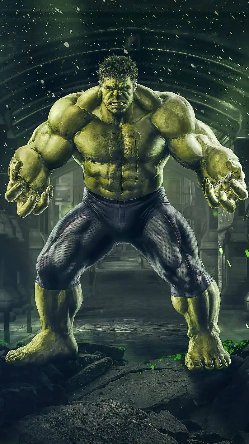 ai character: Hulk background
