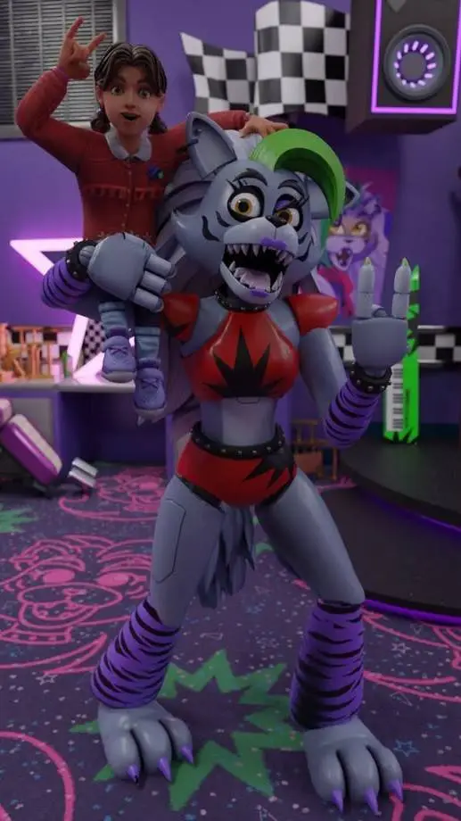 ai character: Roxanne and Cassie background