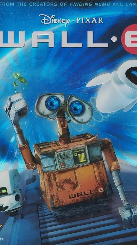ai character: WALL-E & EVE background