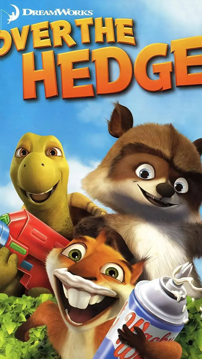 ai character: Over the hedge background