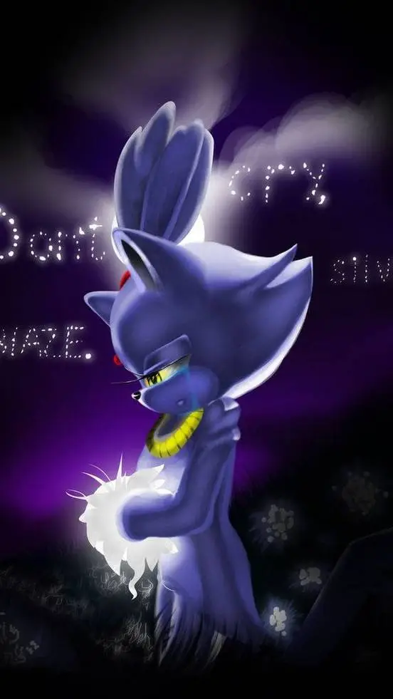 ai character: Blaze the Cat background