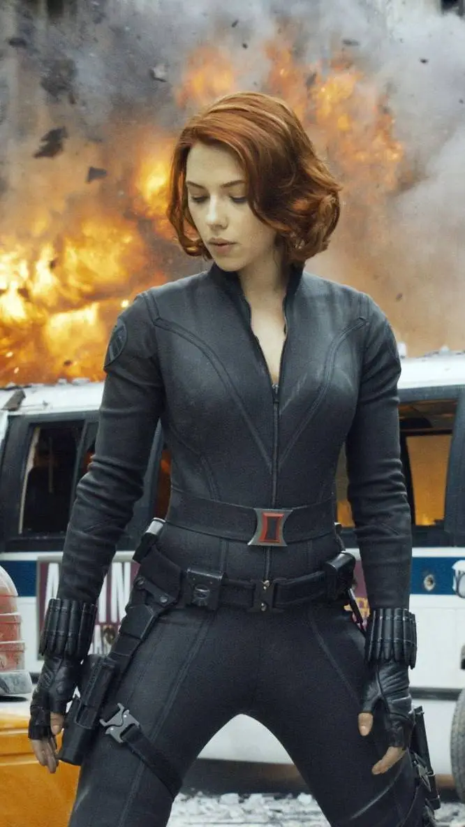 ai character: Black Widow background