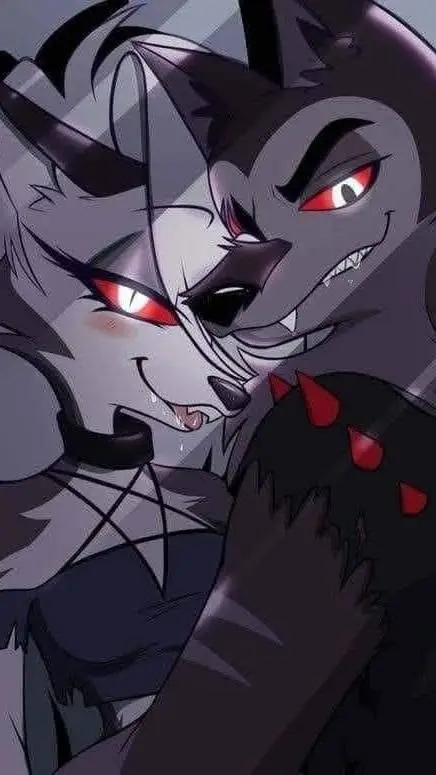 ai character: Loona x Vortex background