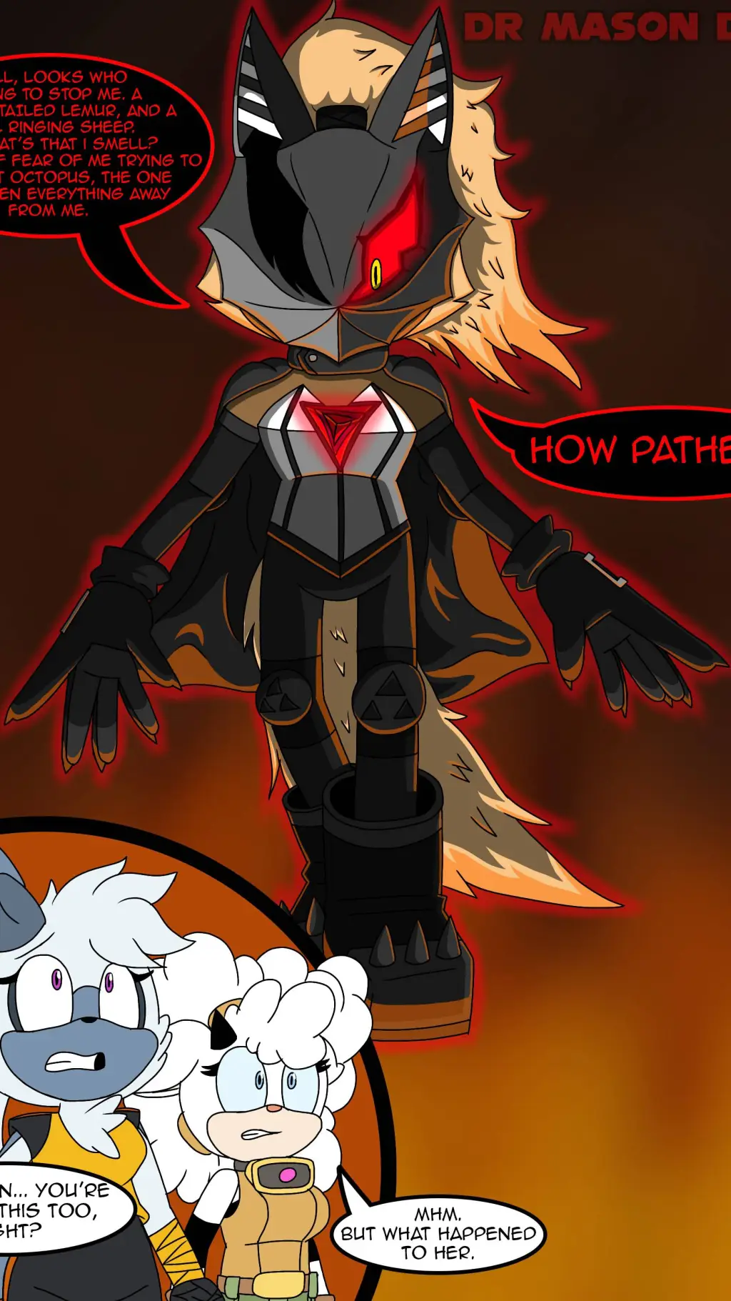 ai character: Invincible T Wolf background
