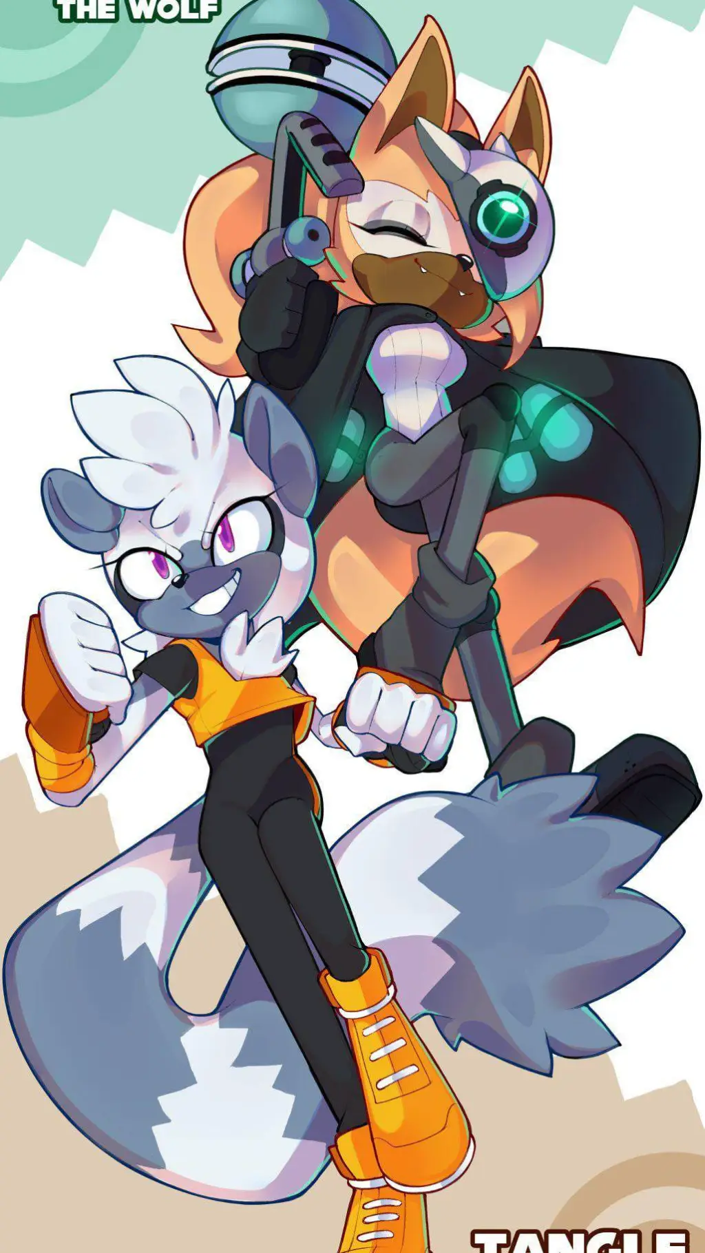 ai character: Tangle & Whisper background