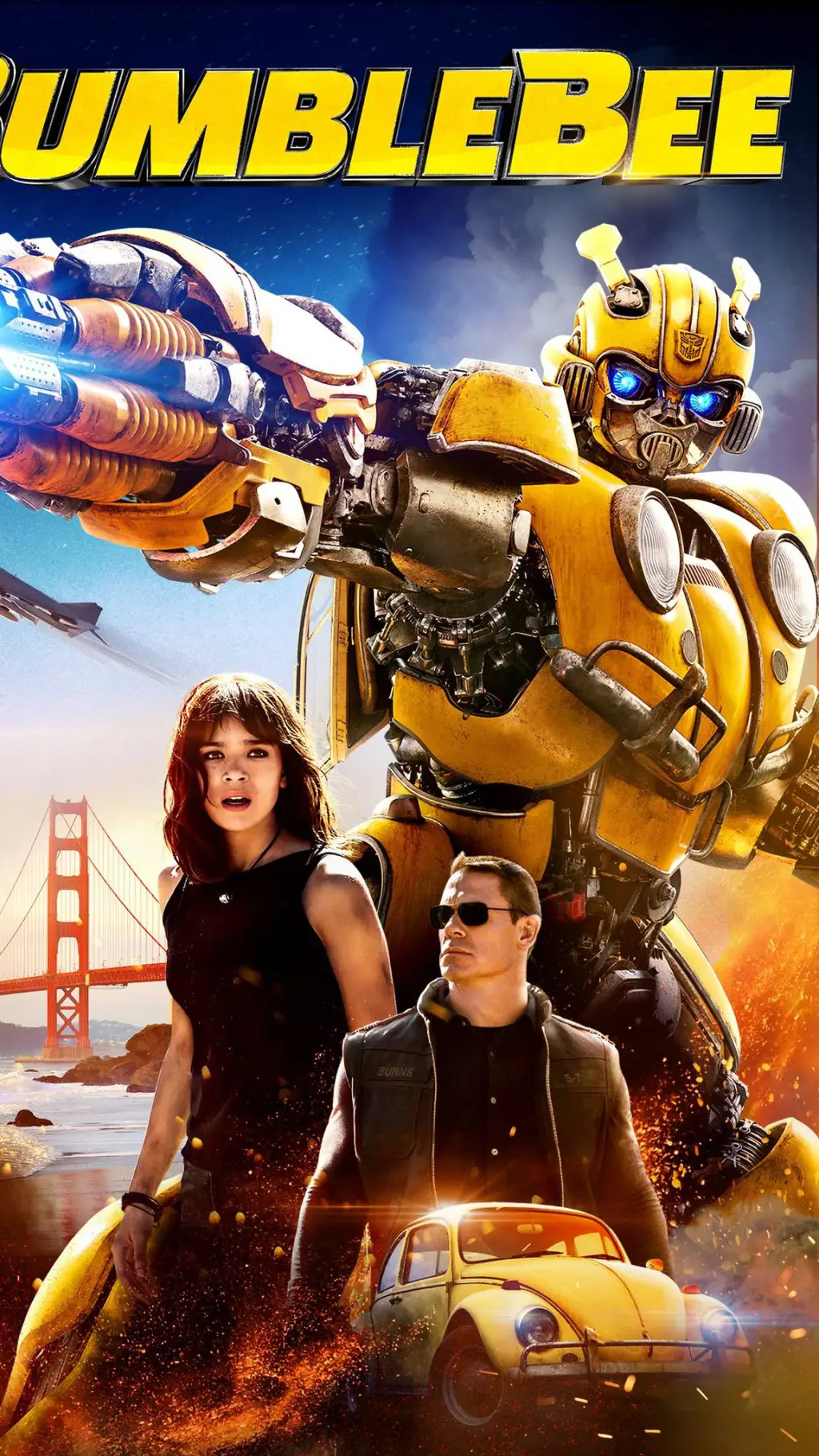 ai character: Bumblebee 2018 background