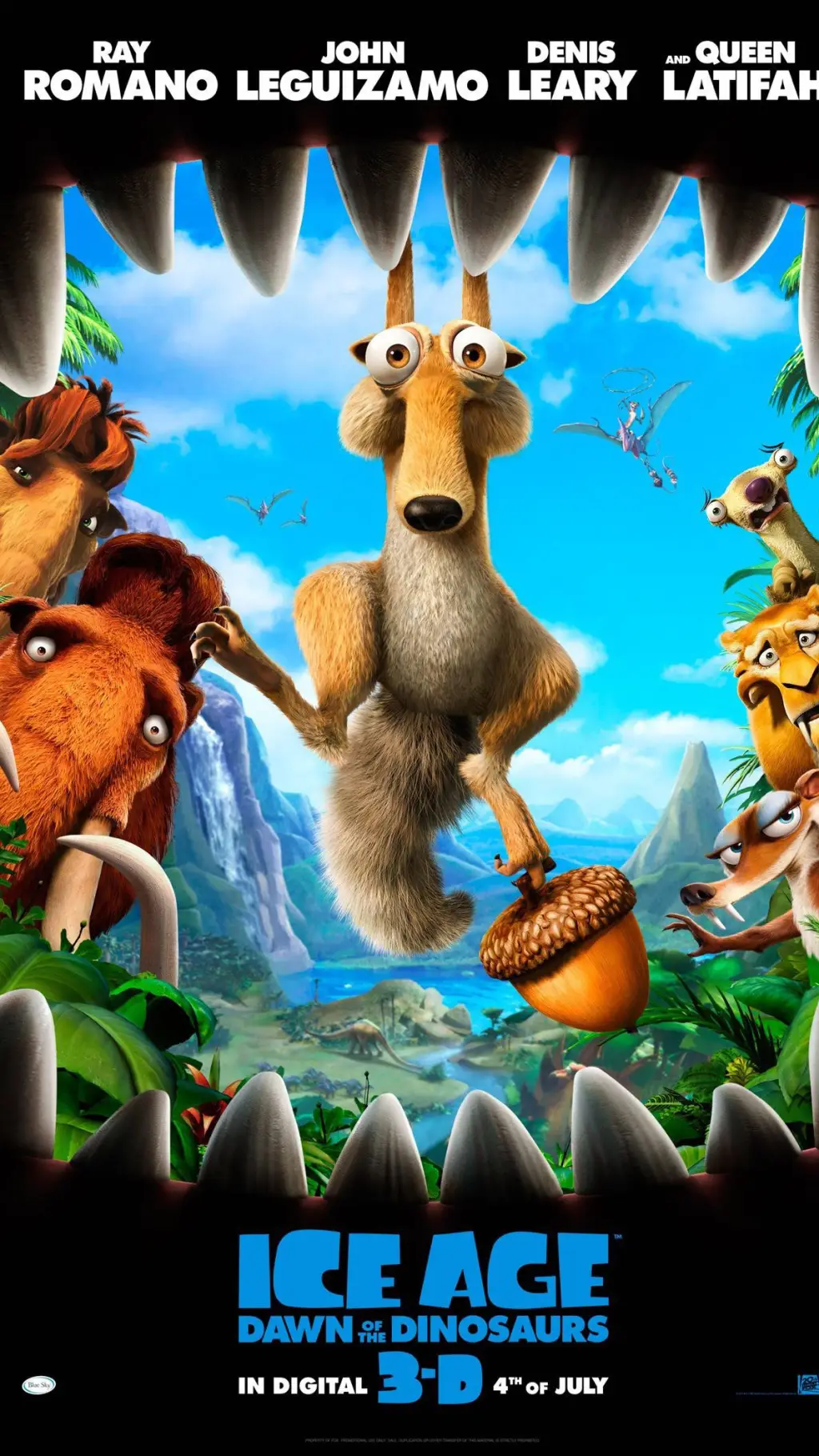 ai character: Ice Age: DOTD background