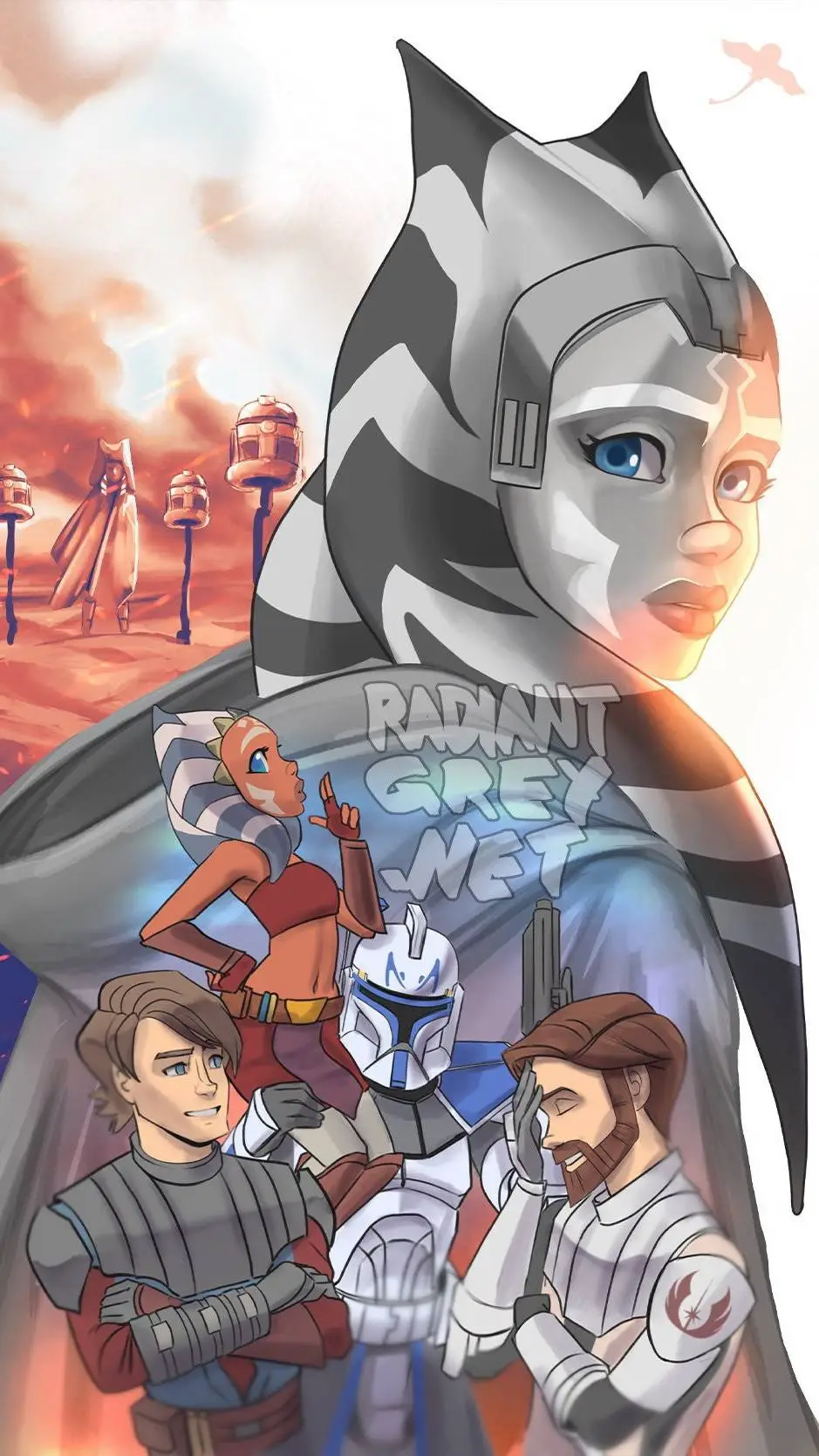 ai character: The Clone Wars background