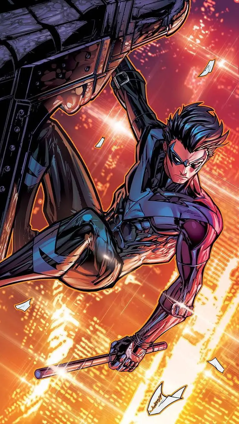 ai character: Nightwing background