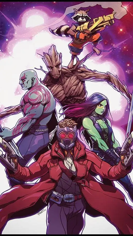 ai character: GOTG background