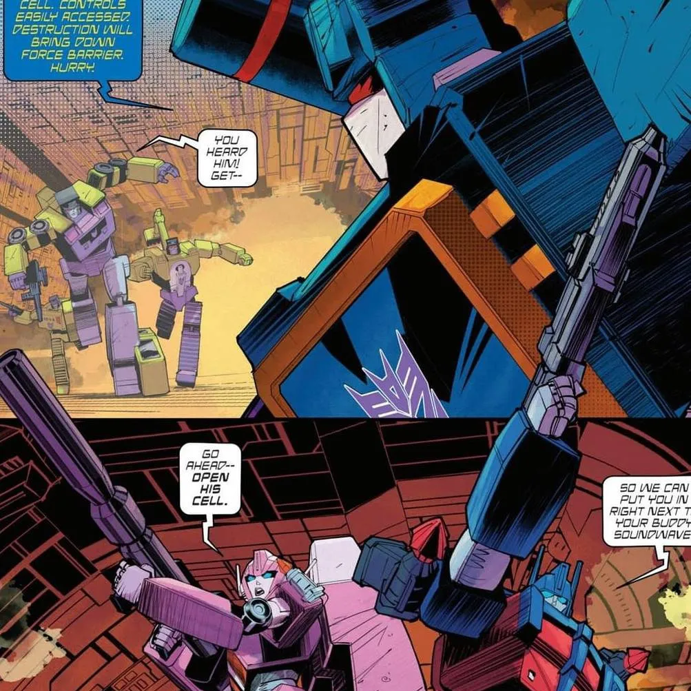 chat with ai character: Elita x Optimus