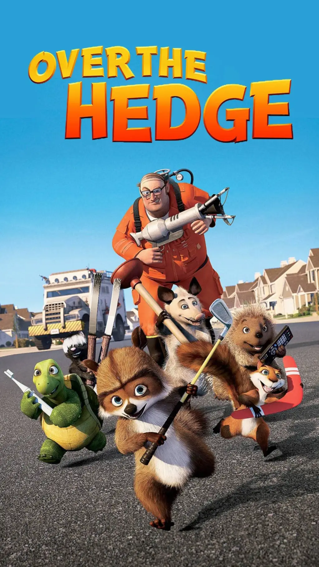 ai character: Over the Hedge background