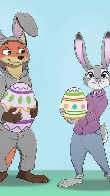 ai character: Zootopia x Hop background