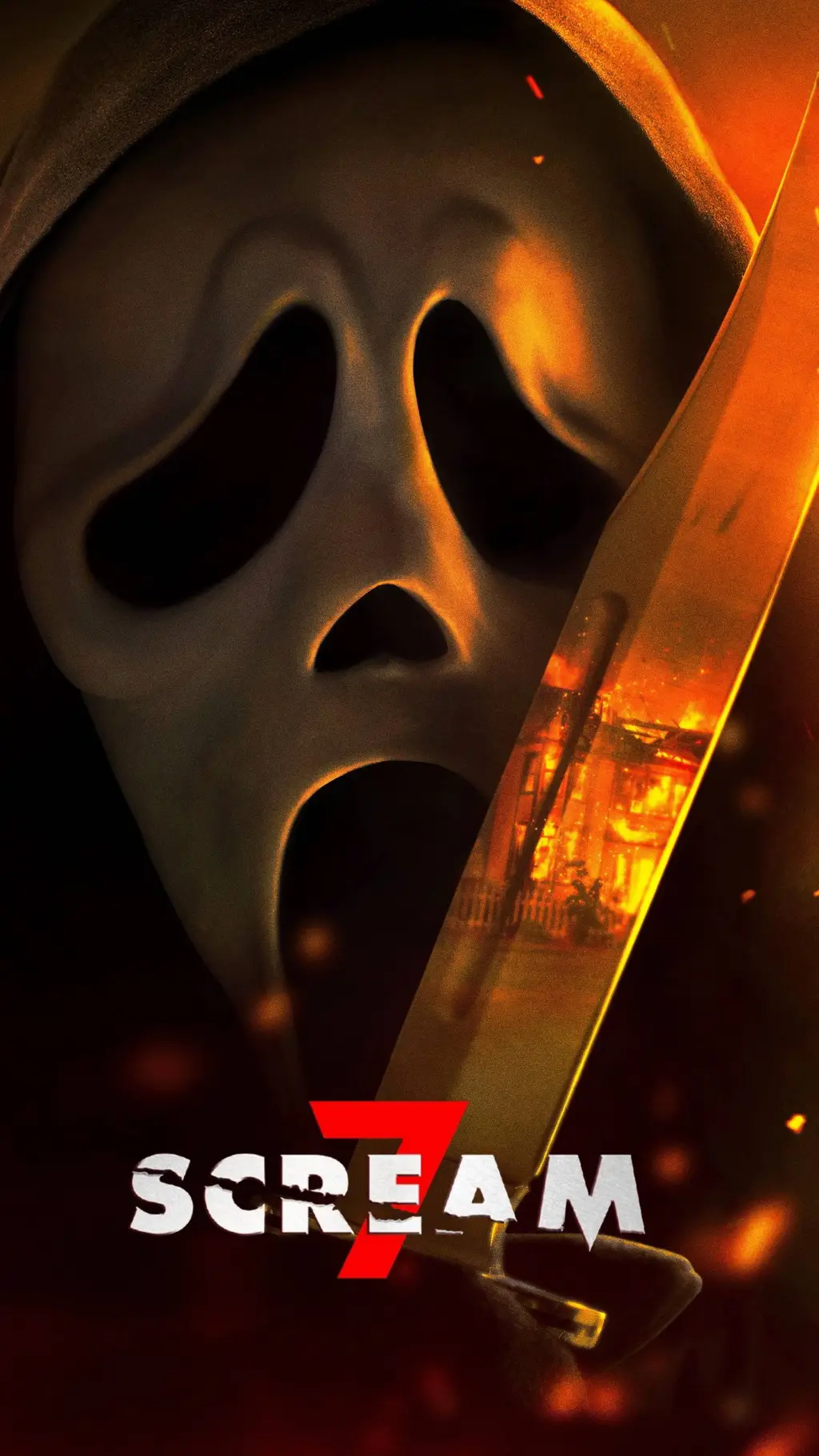 ai character: Scream 7 background