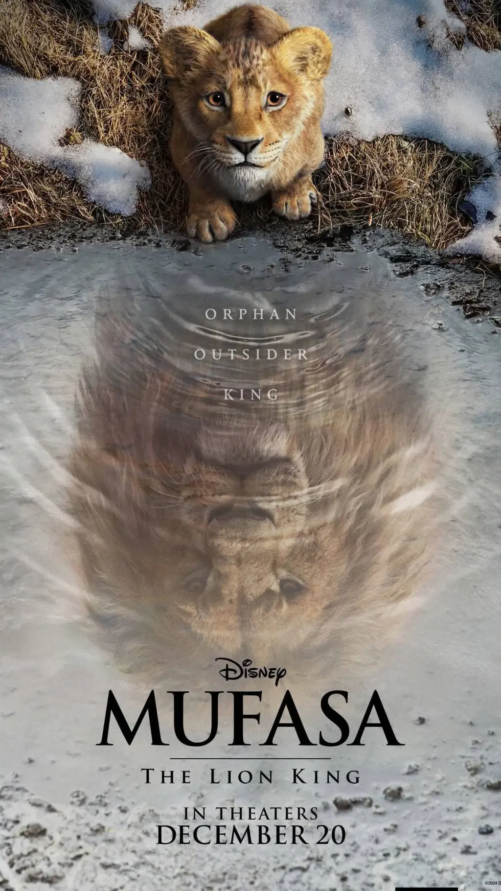 ai character: Mufasa: TLK background