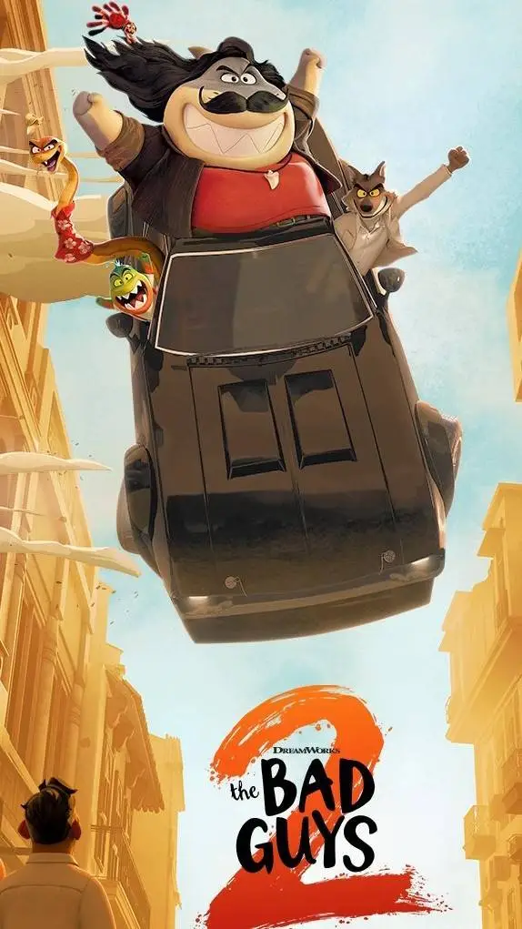 ai character: The Bad Guys 2 background