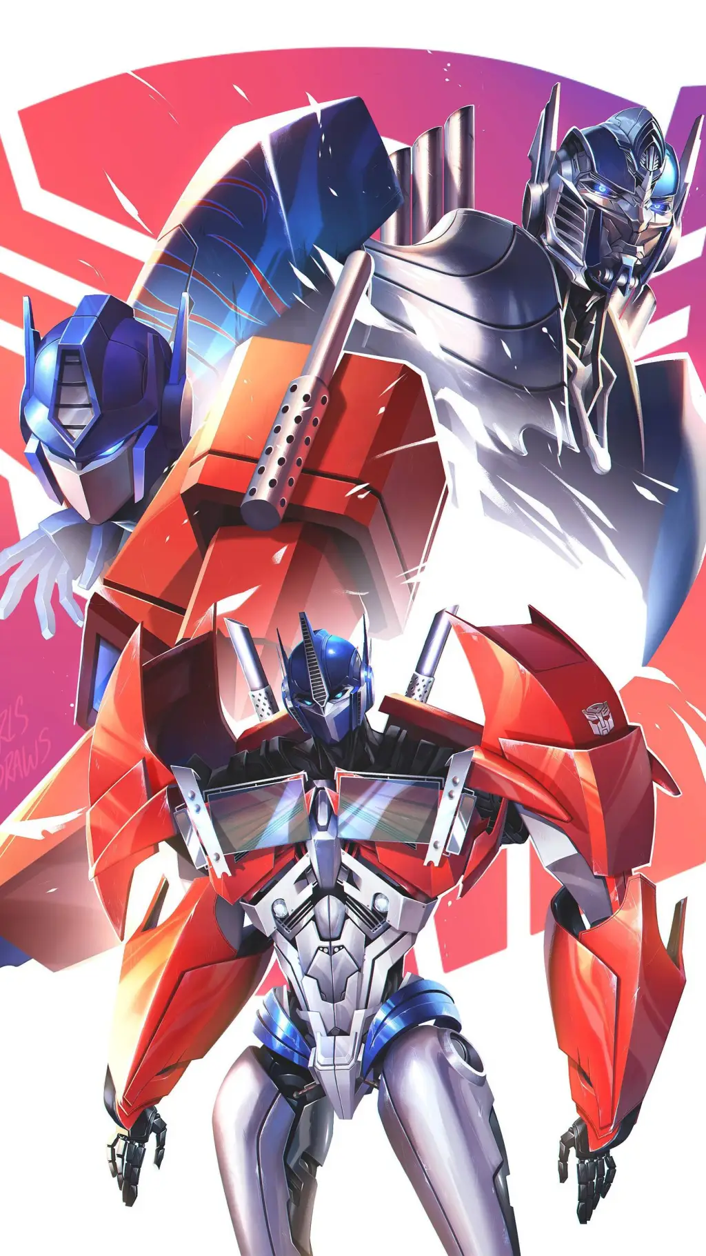ai character: Transformers Prime background