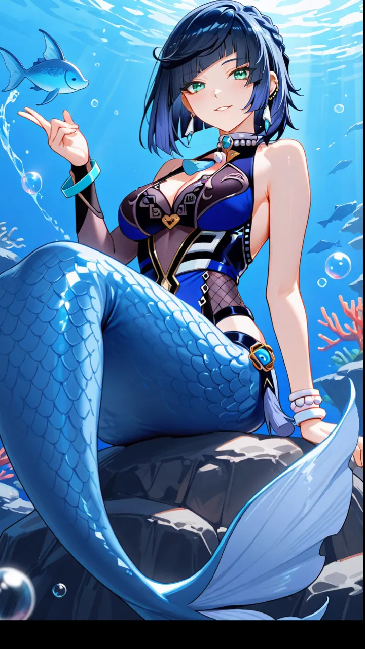 Talkie AI - Chat with Yelan🧜🏻‍♀️🎲