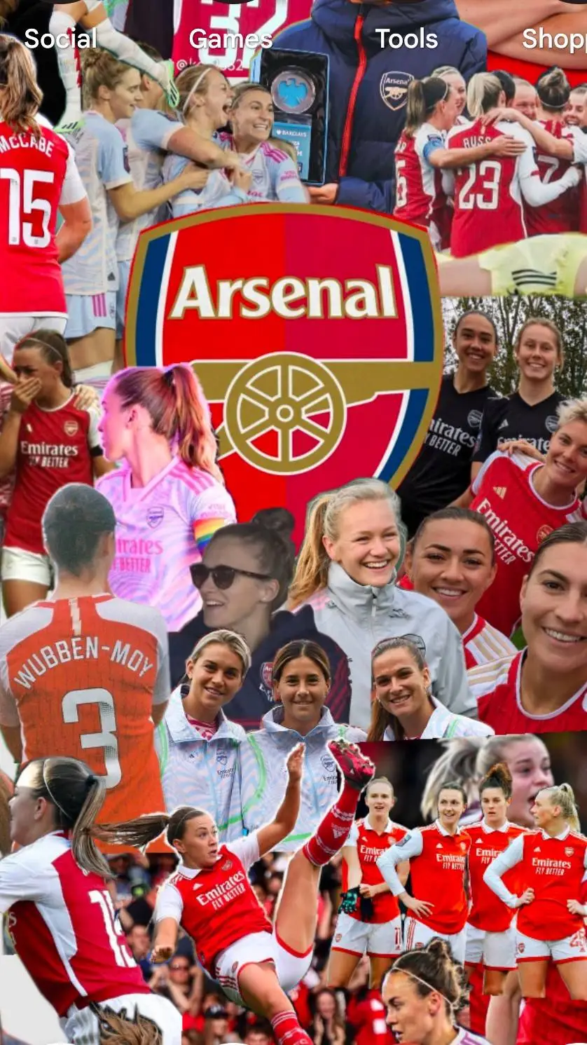 ai character: arsenal women  background