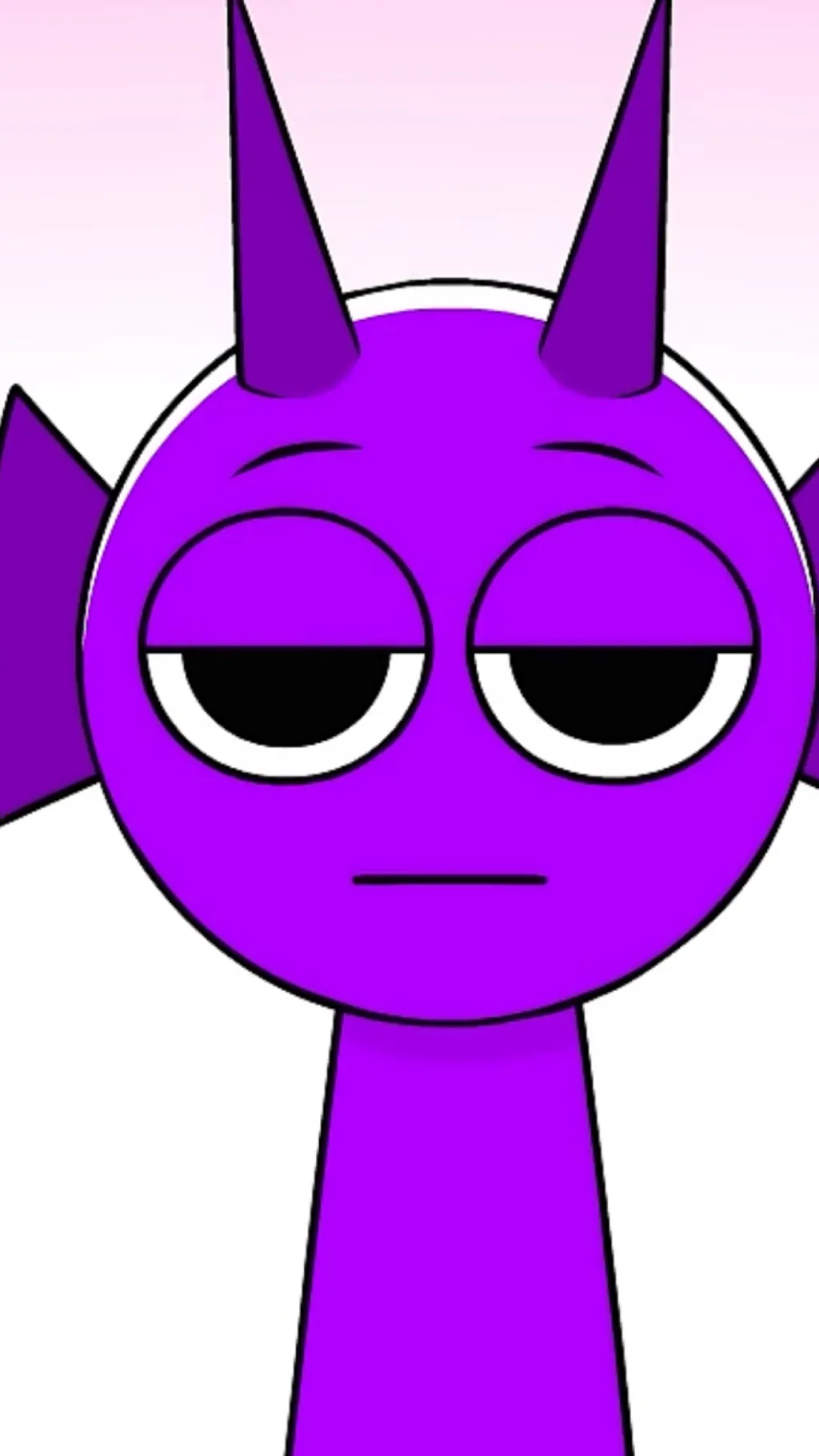 ai character: durple  background