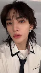 ai character: Hyunjin  background