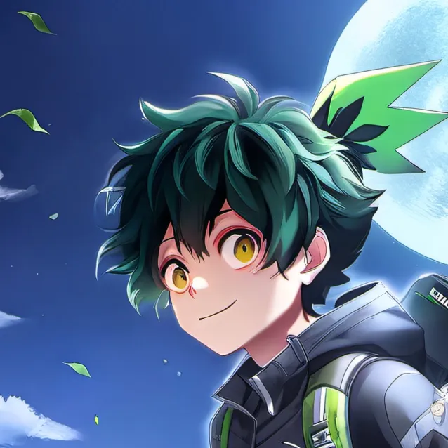 chat with ai character: Deku