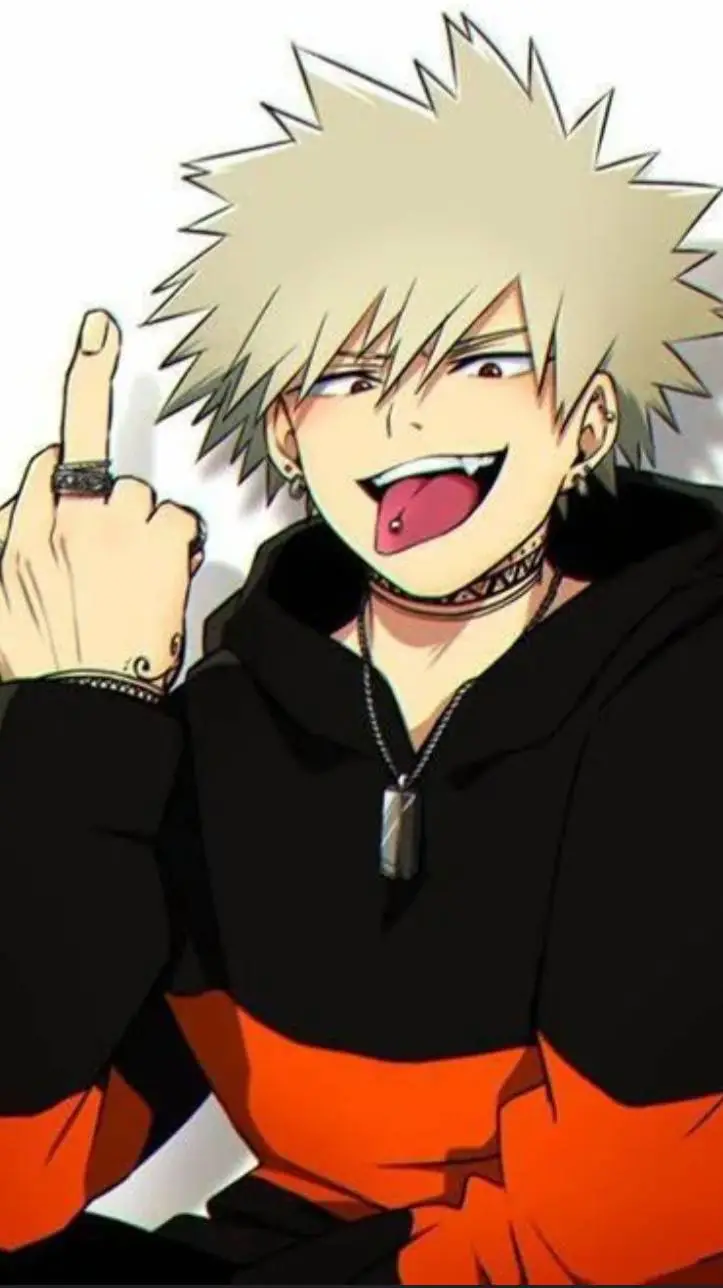 ai character: Katsuki Bakugo background