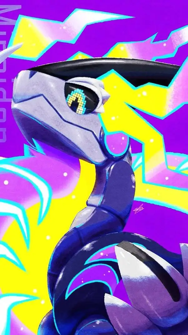 ai character: miraidon  background