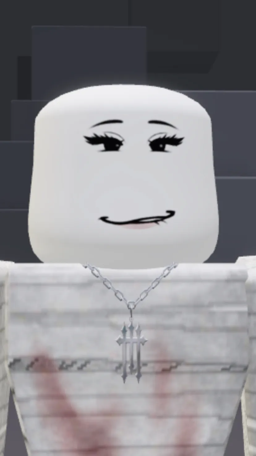 ai character: RATINGROBLOXOUTFIT background