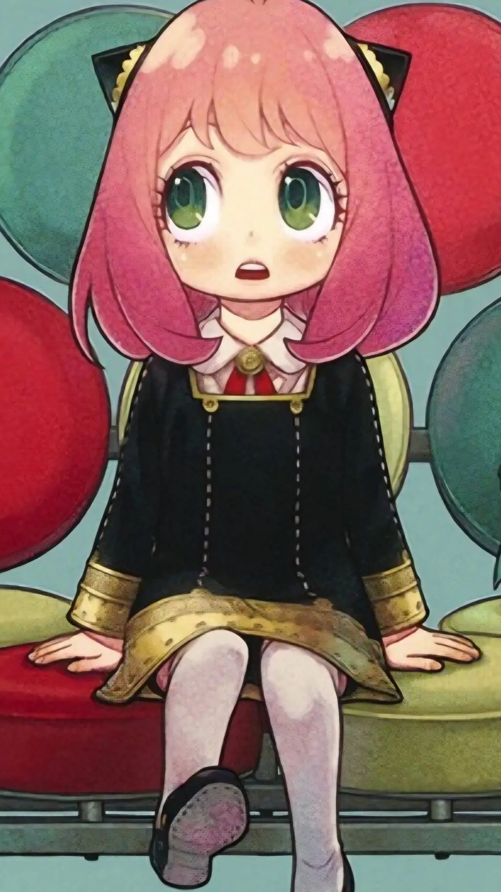 ai character: Anya Forger background