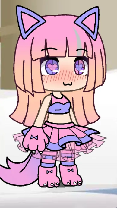 ai character: Uwu cat background