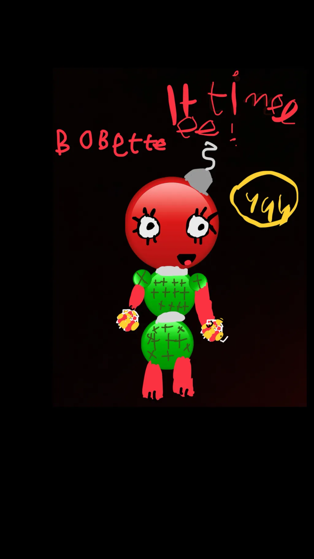 ai character: Bobette  background