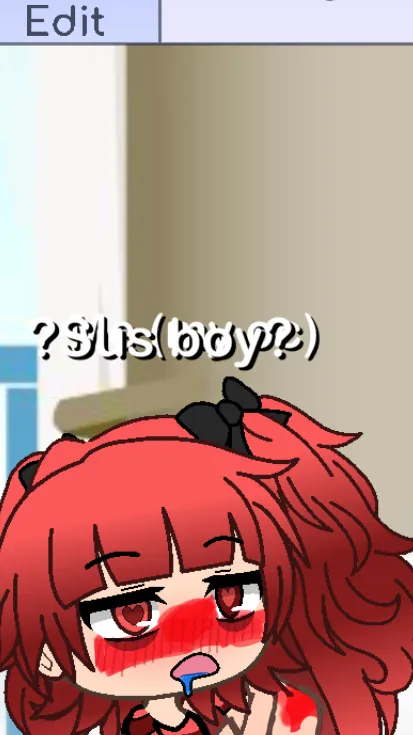 ai character: Sus boy + you (oc) background