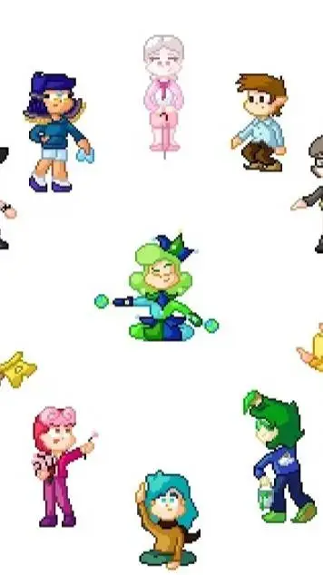 ai character: 13 Cards background