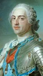 ai character: King Louis XV  background