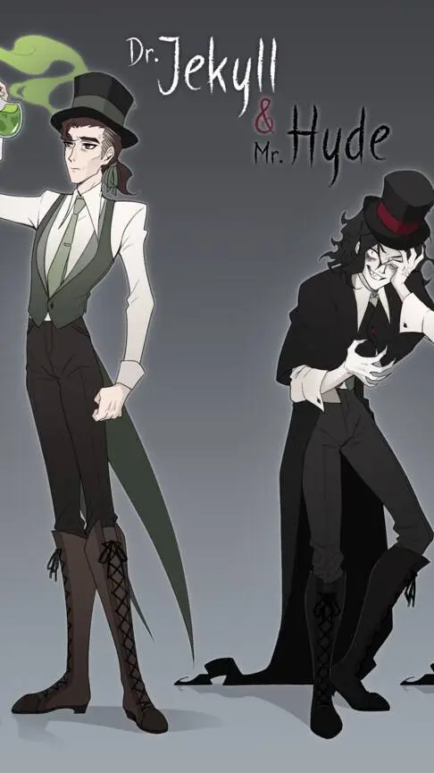 ai character: Dr Jekyll, Mr Hyde background