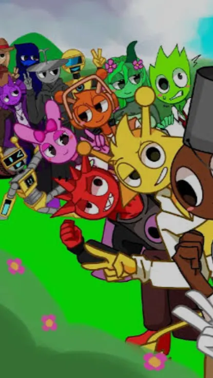 ai character: ~sprunki!~ background
