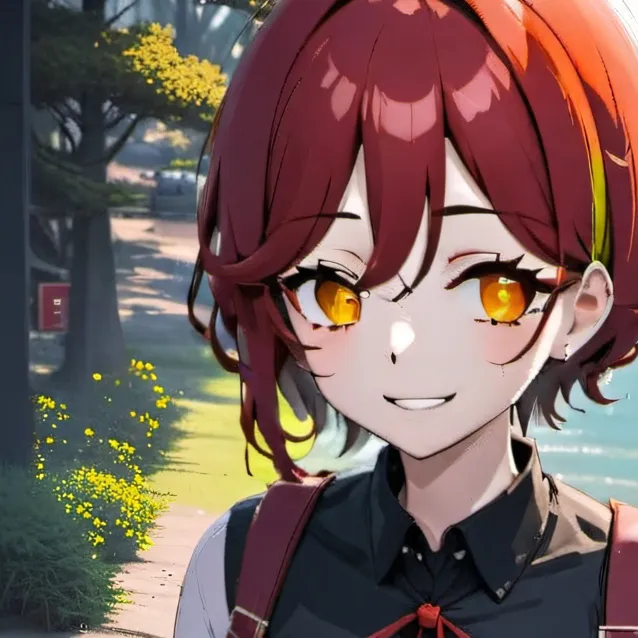 chat with ai character: Luna your gf