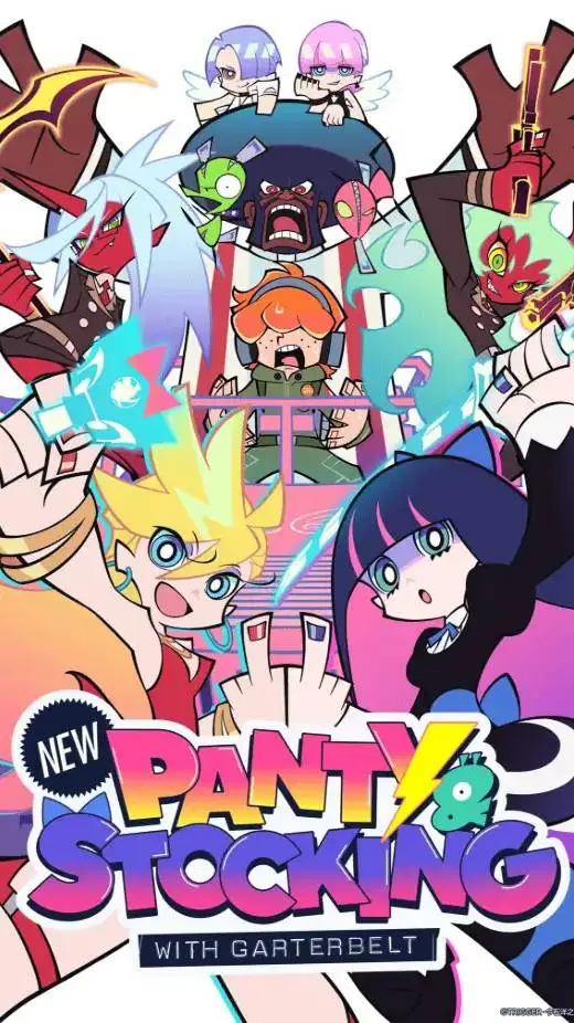 ai character: Panty & Stocking  background