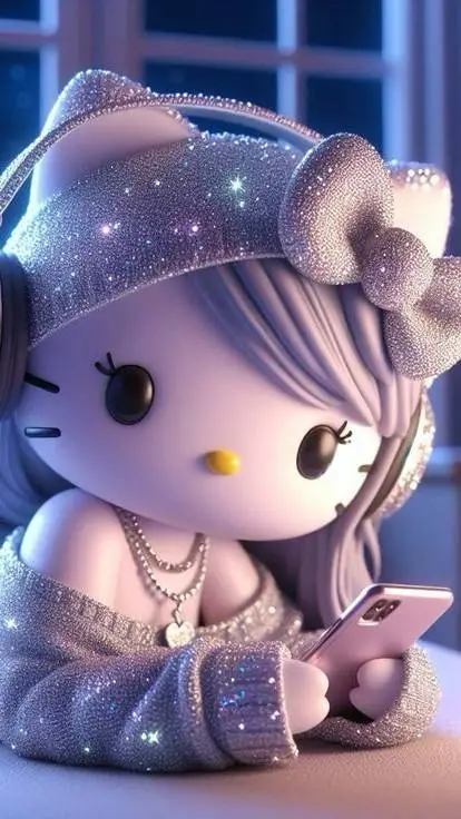 ai character: ℍ𝔼𝕃𝕃𝕆 𝕂𝕀𝕋𝕋𝕐🎀 background