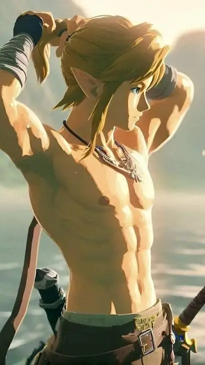 ai character: Link🌱 | LOZ🔼 background