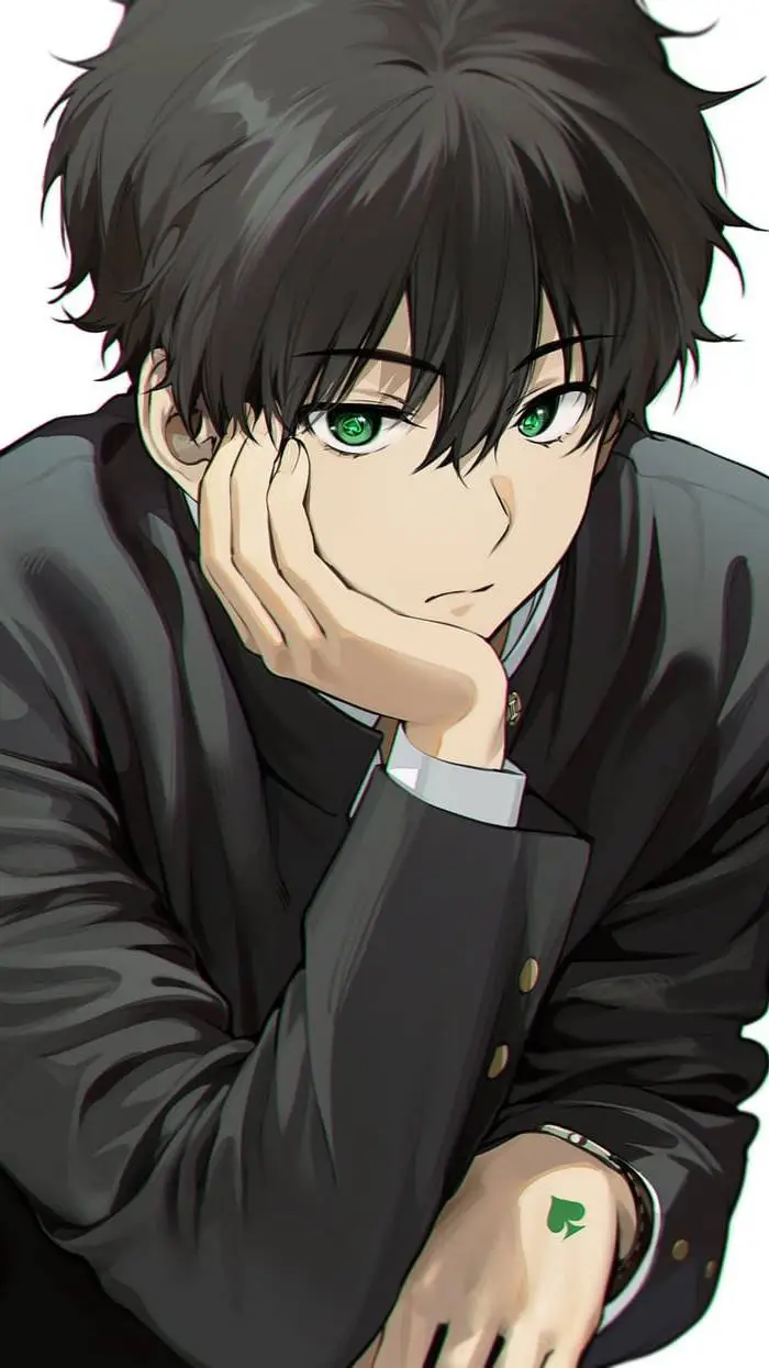 ai character: °♧•☆Karim☆•♧° background