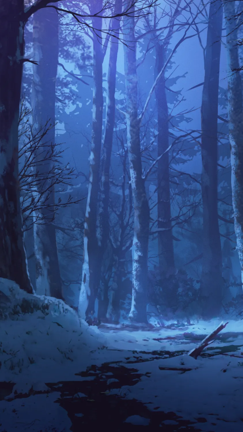 ai character: Winter patrol background