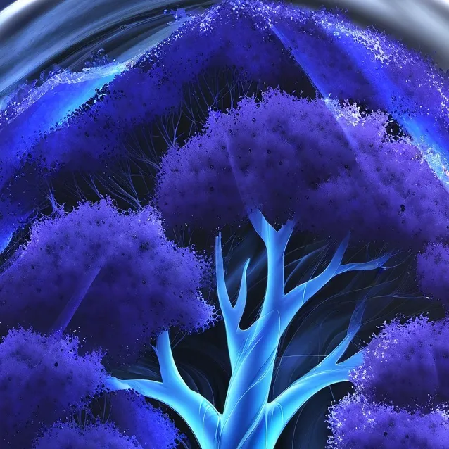 chat with ai character: blue tree 