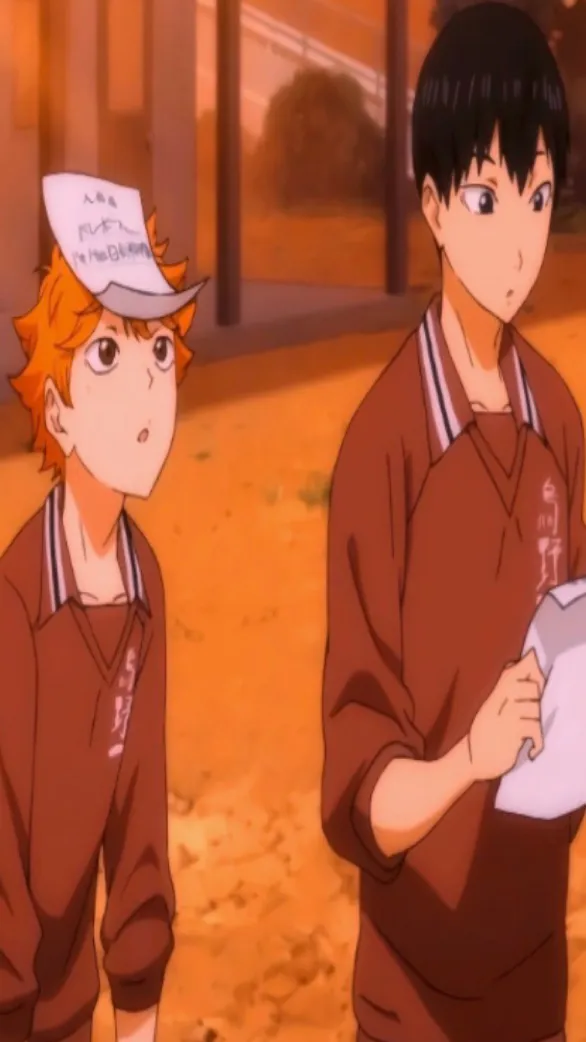ai character: Hinata x Kageyama background
