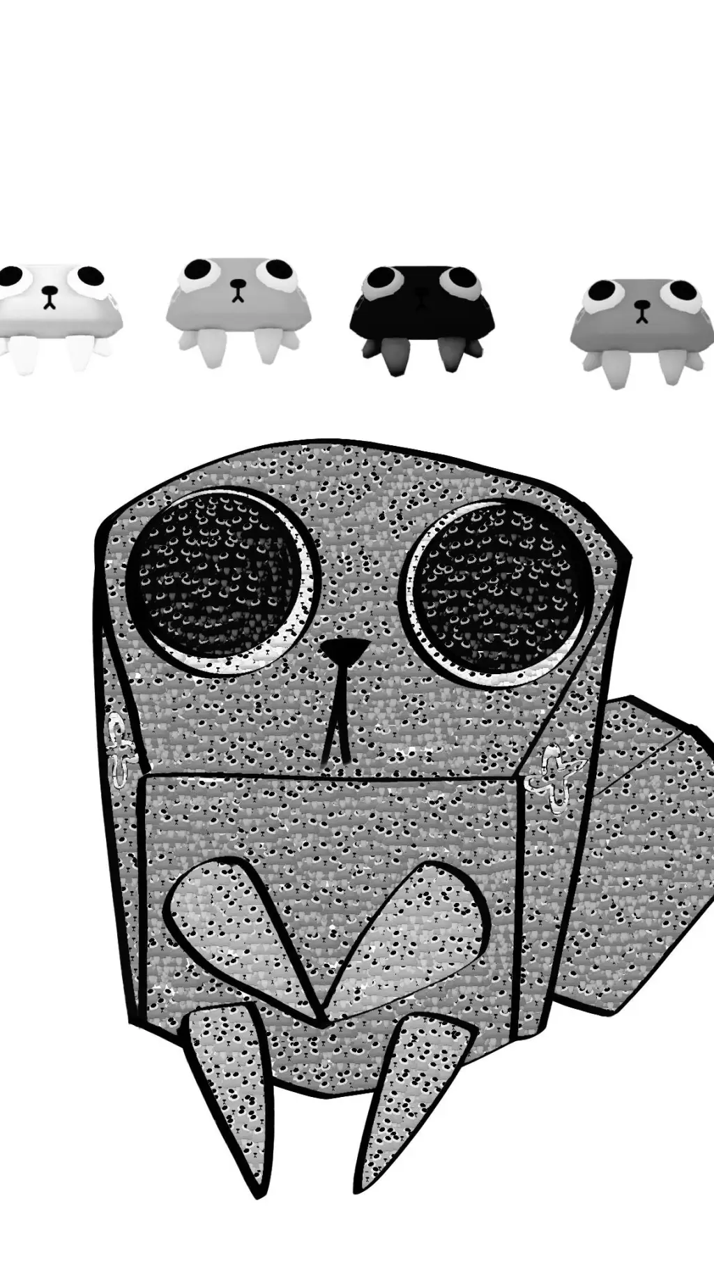 ai character: ♡`~Pebble~`♡ background