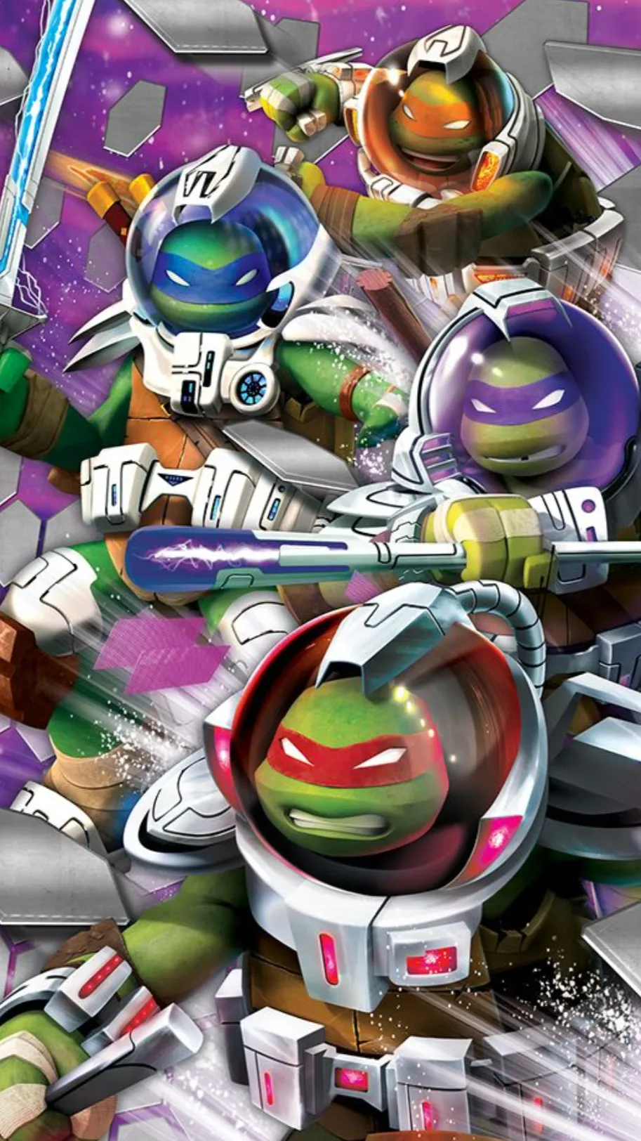 ai character: TMNT space 2012 background