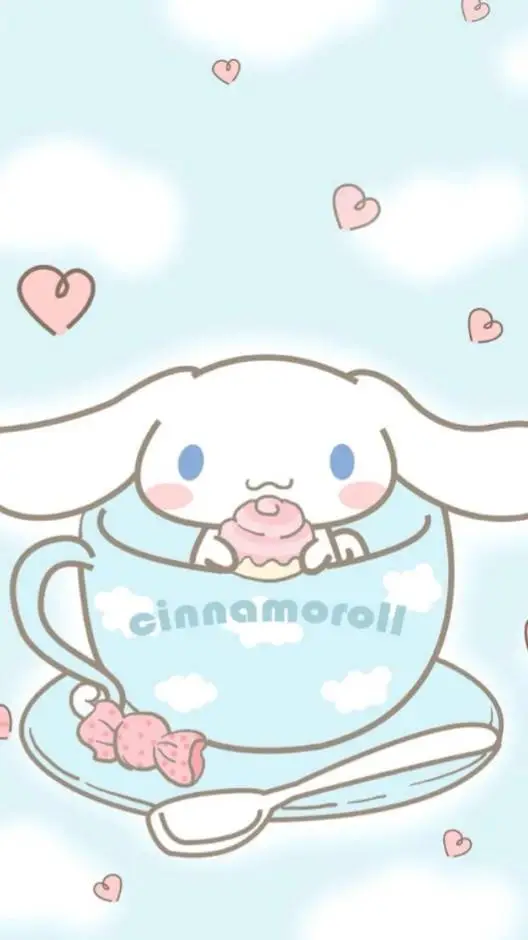 ai character: ★Cinnamoroll★ background